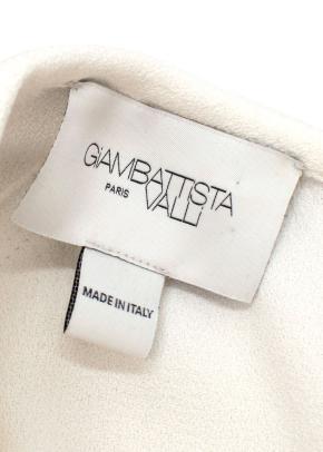 Giambattista Valli Lace Top White Crepe Mini Dress 3