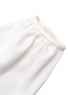 Giambattista Valli Lace Top White Crepe Mini Dress 7