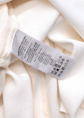 Giambattista Valli Lace Top White Crepe Mini Dress 8