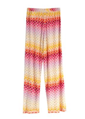Missoni Multicoloured Side Slit Trousers 3