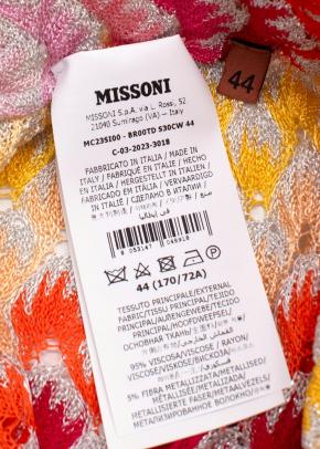 Missoni Multicoloured Side Slit Trousers 4