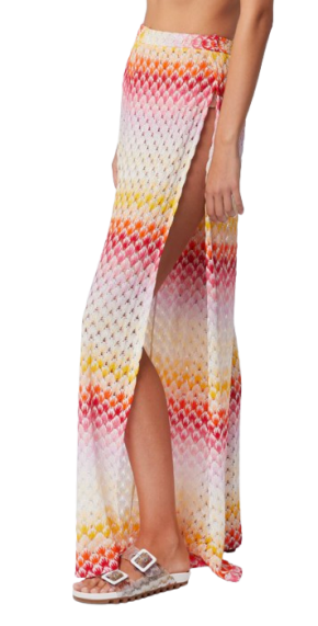 Missoni Multicoloured Side Slit Trousers 2