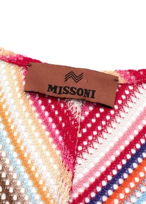 Missoni Crochet Multicoloured Maxi Cover Up Cardigan 3
