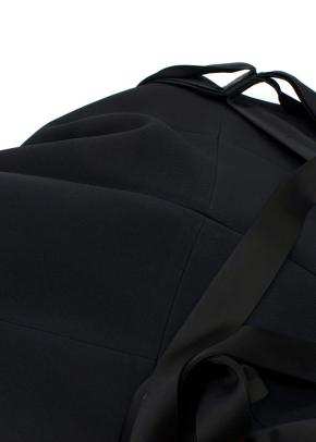 David Koma Bow Embellished Black Mini Dress 10