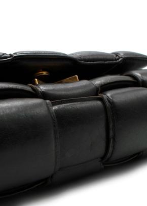 Bottega Veneta Dark Chocolate Leather Medium Cassette 3