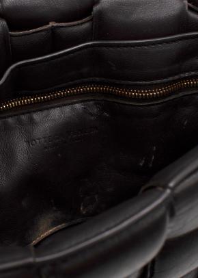Bottega Veneta Dark Chocolate Leather Medium Cassette 11