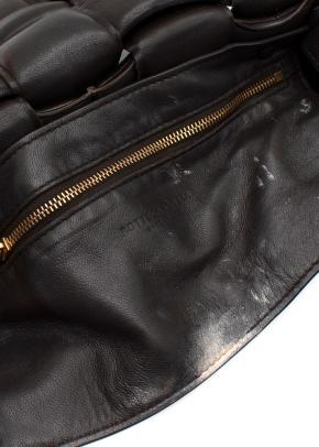 Bottega Veneta Dark Chocolate Leather Medium Cassette 12