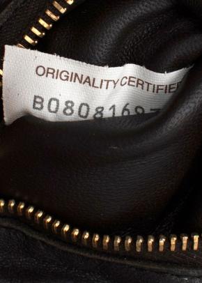 Bottega Veneta Dark Chocolate Leather Medium Cassette 21
