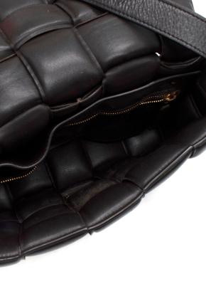 Bottega Veneta Dark Chocolate Leather Medium Cassette 15