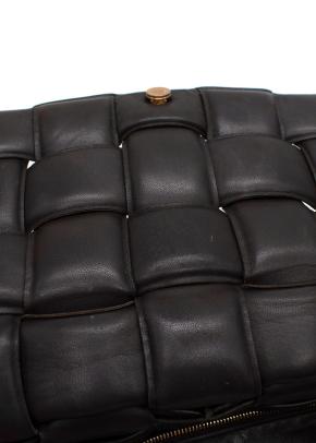 Bottega Veneta Dark Chocolate Leather Medium Cassette 18