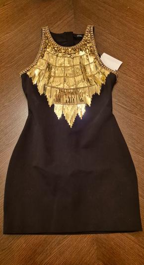 Balmain Embellished Mini Dress 8