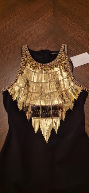 Balmain Embellished Mini Dress 5