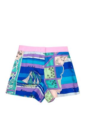Emilio Pucci Silk Printed Shorts 2