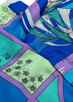 Emilio Pucci Silk Printed Shorts 8
