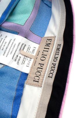 Emilio Pucci Silk Printed Shorts 6