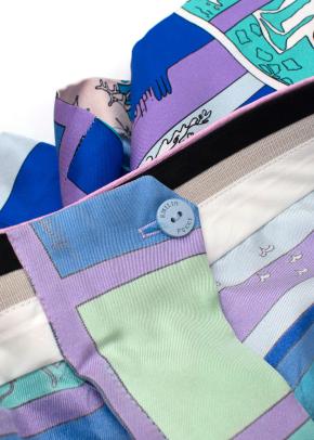 Emilio Pucci Silk Printed Shorts 4