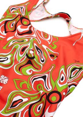 Emilio Pucci Printed Cut Out Mini Dress 3