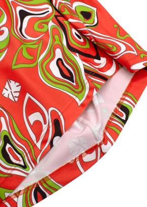 Emilio Pucci Printed Cut Out Mini Dress 5