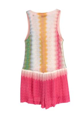 Missoni Multicoloured Sparkly Knit Playsuit 2