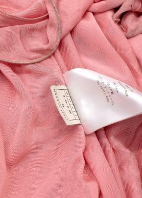 Emilio Pucci Embellished  Belted Pink Maxi Dress 12