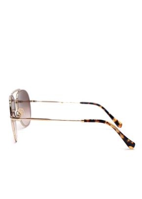 Miu Miu Pilot-Frame Embellished Sunglasses 4