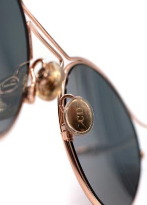 Dior Rose gold Tone with Marble Sunglasses 9