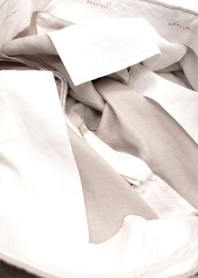 Boglioli Linen Trousers in Stone 8