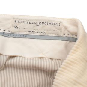 Brunello Cucinelli Cream Cord Trousers 9