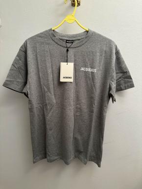 Jacquemus Grey Logo T-Shirt 4