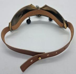 Valentino Skull Pendant Leather Choker 3