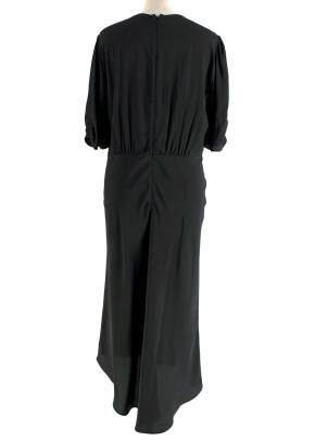 No.21 Black Crepe Midi Dress 3