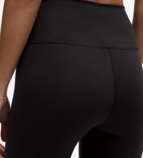 Lululemon Black Wunder Under HR Crop Yoga Pants 21" 3