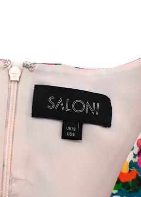 Saloni Bianca Floral-print Silk Midi Dress 9