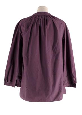 Marni Plum Cotton Blouse 5