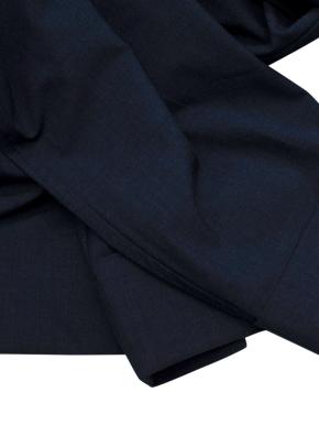 Ganni Drapey Melange Indigo Suit 14