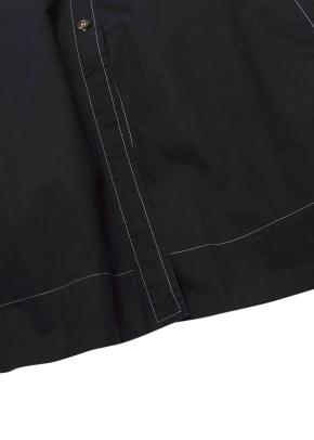 GANNI Ripstop Organic Cotton Poplin Dress 5