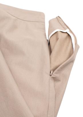 Caes Beige Midi Skirt 4
