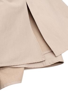 Caes Beige Midi Skirt 6