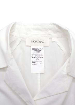 Sportmax Fitted White Shirt 9