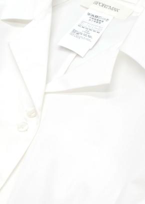 Sportmax Fitted White Shirt 3