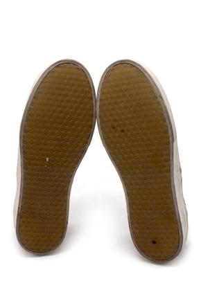 Celine Royal Blue and White Plaid Slip On Trainers 5