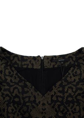 Gucci Animal Print Midi Dress 3