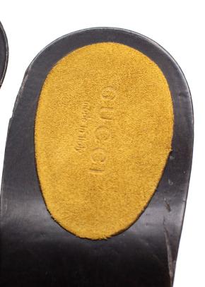 Gucci Mustard Suede Mules with Horsebit Hardware 6