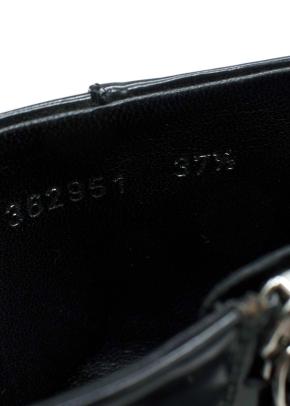 Gucci Black Horsebit Accent  Leather Short Boots 10