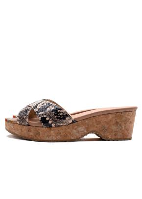 Jimmy Choo Powder Pink Embossed Snakeskin Mule 2