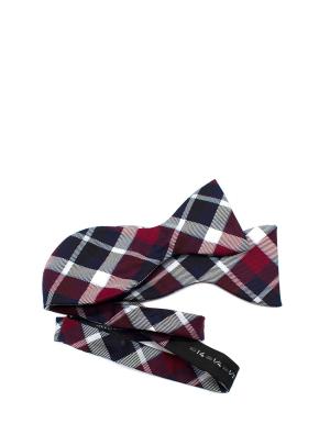 Gieves & Hawkes Tartan Self-Tie Bow Tie 2