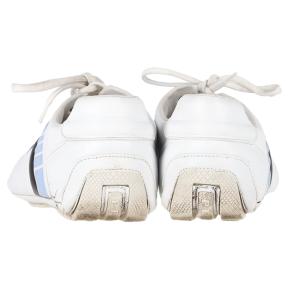 Prada White Leather Rev Low-Top Sneakers 5