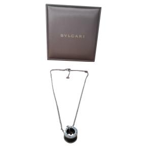 Bvlgari Silver And Black Ceramic Save The Children Necklace 3