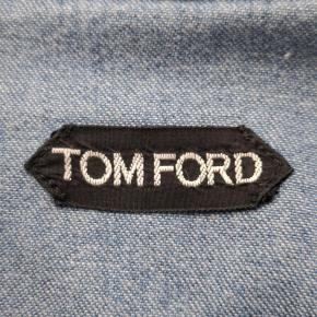 Tom Ford Light Blue Western Denim Shirt 3