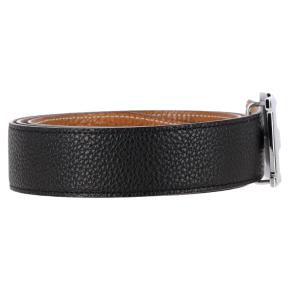 Hermès Reverisble Black/Tan Constance  Belt Buckle105cms 2